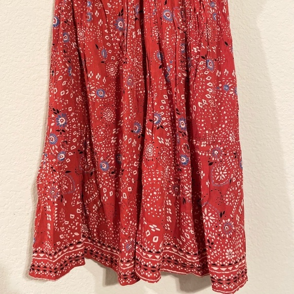 Angie Red Floral Mini Dress - Picture 4 of 13